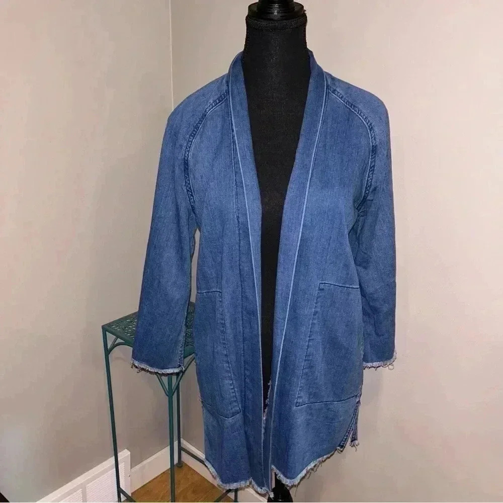 Aritzia - Wilfred Free Denim Blazer